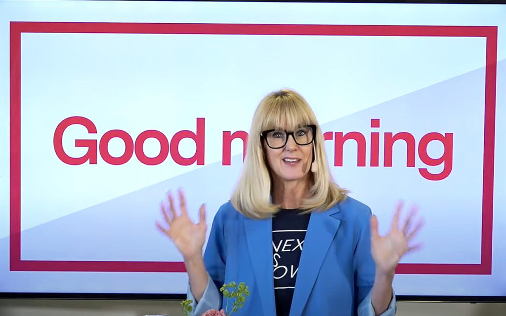 Sara Westerlin i Next is Now - Good Morning.