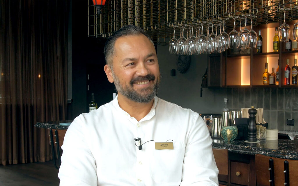 Jason Alderton på Liseberg Grand Curiosa Hotel.