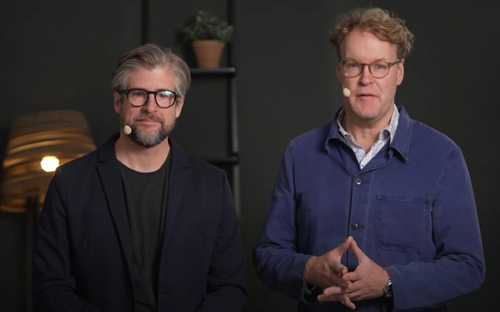 Lennart Wallander och Johan Mårtensson.