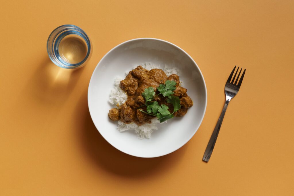 Fast Fusion Climate Week - Indisk Korma - Anamma Vegobitar